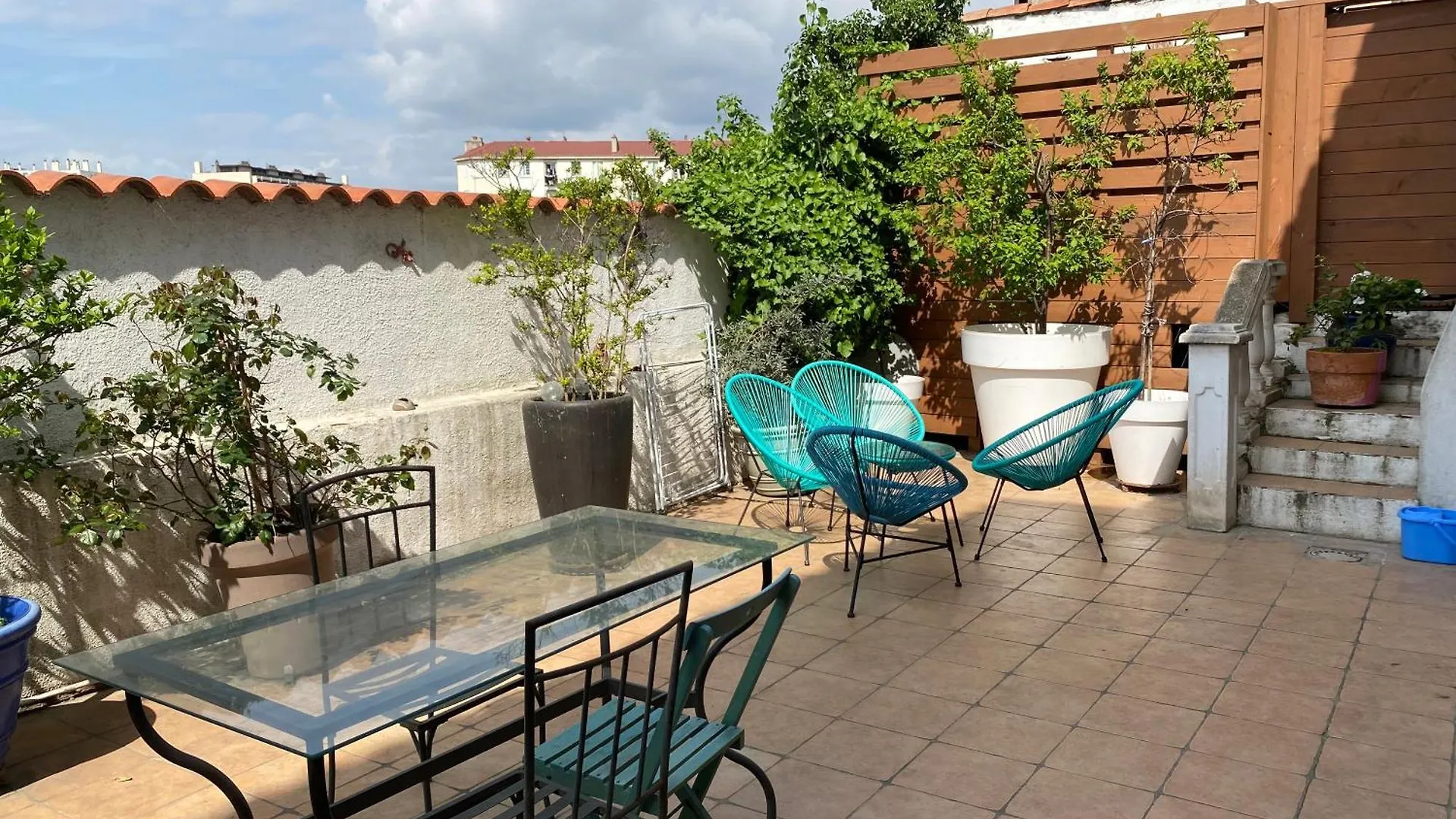 Vakantiehuis Maison 3 Chambres Gde Terrasse Proche Vieux Port Et Sncf Marseilles
