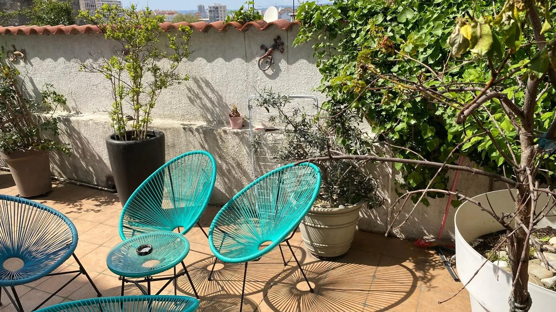 Maison 3 Chambres Gde Terrasse Proche Vieux Port Et Sncf Marseilles 0*,